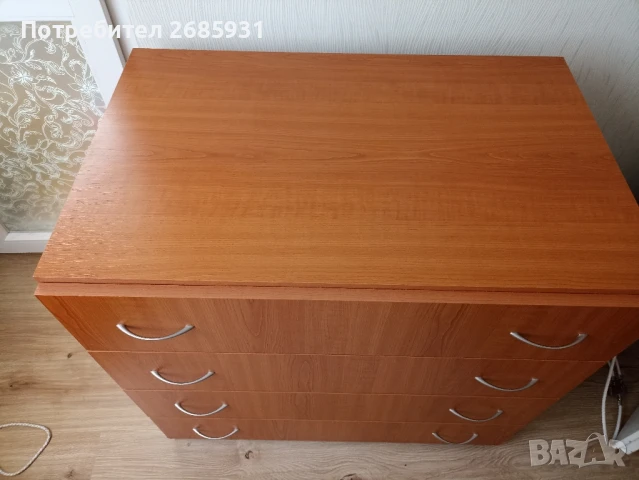 Комплект легло,скрин и нощно шкафче , снимка 6 - Спални и легла - 51014059