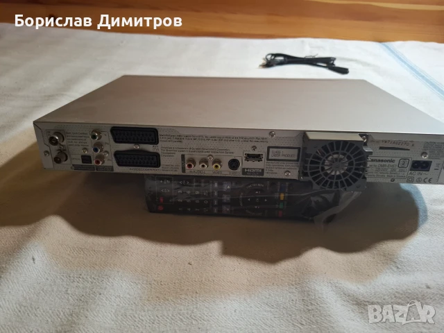 Продавам ново DVD Panasonic DMR-EH57 DVD/HDD рекордер с TV тунер+дистанционно, снимка 13 - Плейъри, домашно кино, прожектори - 51310551