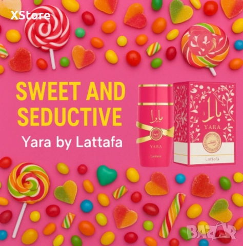 Дамски парфюм Lattafa Yara, Candy, 100 ml, снимка 4 - Дамски парфюми - 52513262