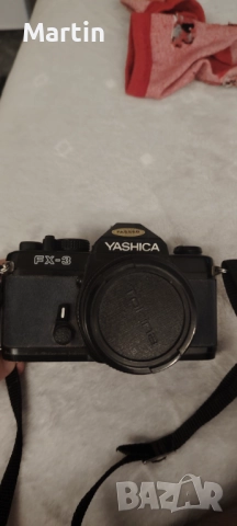 Лентов камера yaschica fx3 с обектив 50мм 1.8, снимка 2 - Фотоапарати - 52445365
