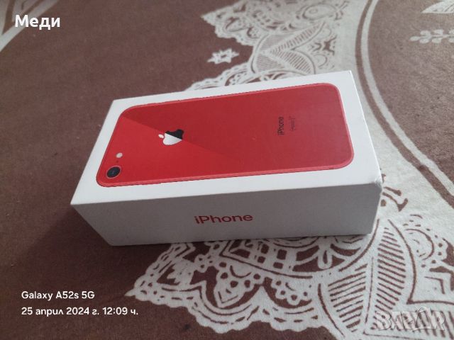 Iphone 8 64GB red edition 100% Кап, снимка 10 - Apple iPhone - 45449283