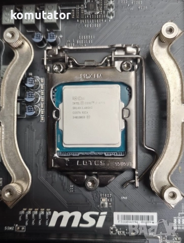 MSI H97 Gaming 3 Intel Core I7-4770 Cooler Master, снимка 8 - Дънни платки - 52968699