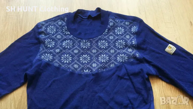 JANUS Thermo 100% Merino Wool размер S термо блуза 100% Мерино Вълна - 1087, снимка 3 - Блузи - 49862312