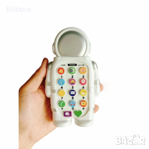 Детски музикален телефон "Космонавт" – Вашият малък изследовател на звуци и светове, снимка 2 - Други - 52785920