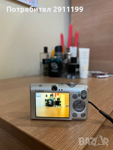 Фотоапарат Canon 10.0 Mp с подаръци, снимка 3 - Фотоапарати - 53392598