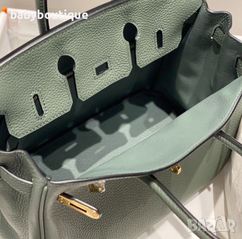 Hermes Almond green, снимка 8 - Чанти - 45389690