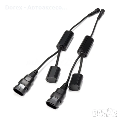 Комплект H8 40W LED Angel Eyes крушки за BMW - CANBUS, бяла светлина, снимка 9 - Аксесоари и консумативи - 53871747