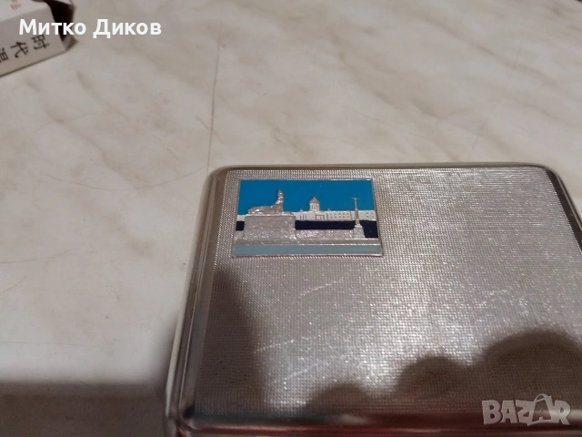 Алуминиева табакера нова от соца СССР Ленинград, снимка 3 - Други ценни предмети - 53964154