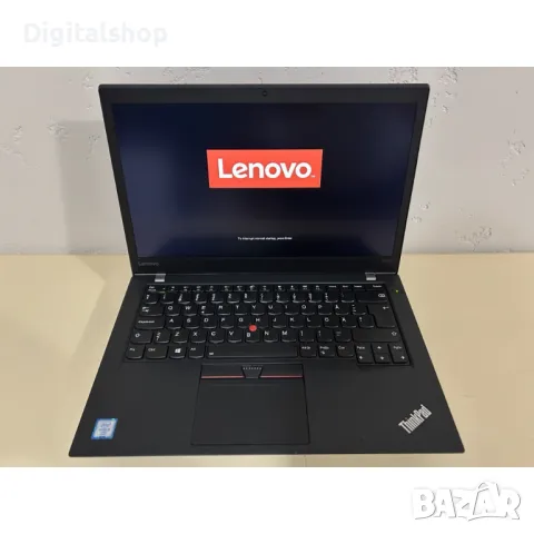 Лаптоп Lenovo ThinkPad T470s i5-6300U/8GDDR4/128m.2/14FHD Touch/клас А, снимка 2 - Лаптопи за дома - 49460175