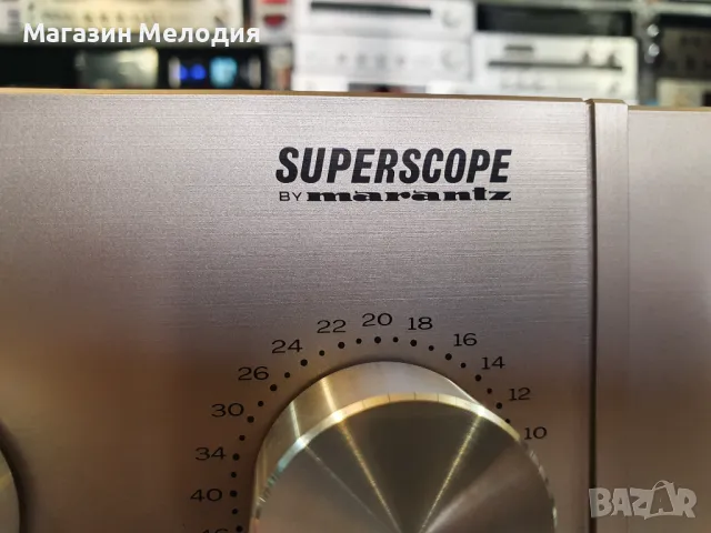 Усилвател SUPERSCOPE by Marantz A-545 В отлично техническо и визуално състояние., снимка 6 - Ресийвъри, усилватели, смесителни пултове - 47591885