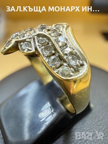 Златен пръстен /585/, снимка 3 - Пръстени - 51954731