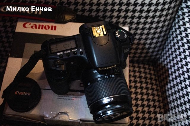 Canon EOS 20d + 18 - 55mm, снимка 6 - Фотоапарати - 53013206