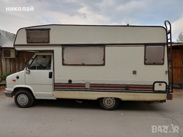Продавам кемпер Фиат Дукато 2.5дизел1988г.6+1, снимка 4 - Каравани и кемпери - 51546779