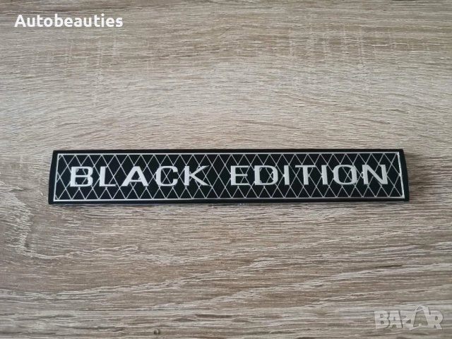 Емблема Toyota Black Edition