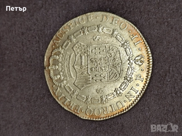 8 ескудо 1798 година , снимка 3 - Нумизматика и бонистика - 51620806