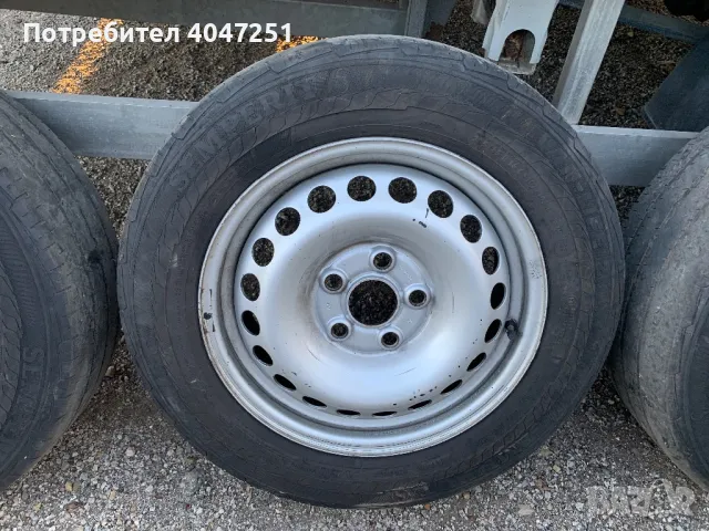 Оригинални джанти 16” 5x120+ГУМИ 205/65/16 за Vw Transporter,T5,Т6,T7, снимка 6 - Гуми и джанти - 47777133