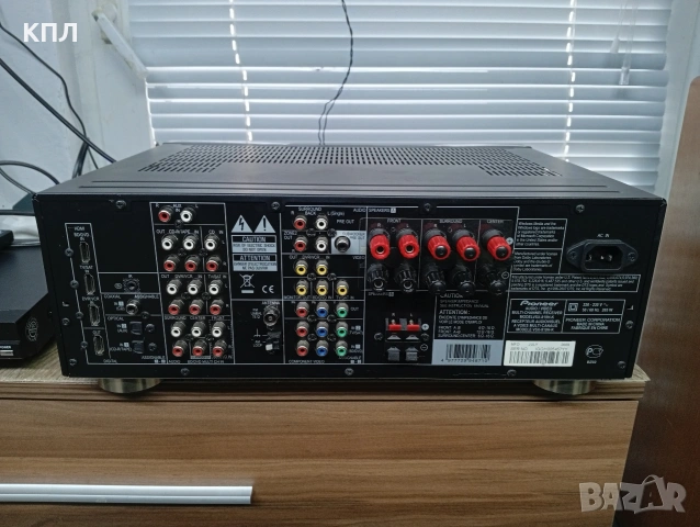 5.1 канален ресивър PIONEER vsx-819 USB hdmi , снимка 7 - Ресийвъри, усилватели, смесителни пултове - 53681012