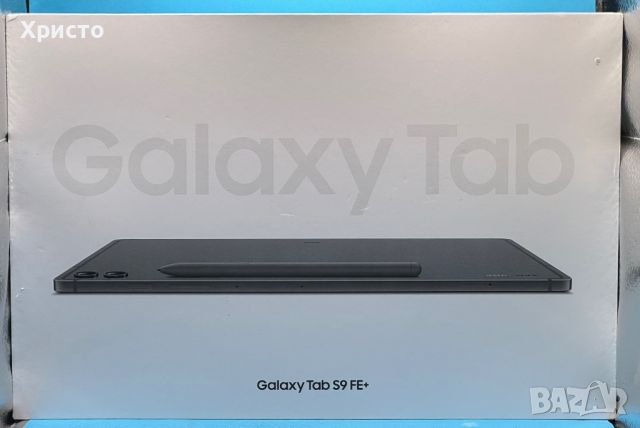 НОВ!!! Таблет Samsung Galaxy Tab S9 FE+, 8GB RAM, 128GB, WIFI, Сив, снимка 2 - Таблети - 45216142