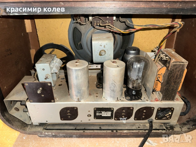 лампов радиопремник "WEGA LUX-365W", снимка 10 - Антикварни и старинни предмети - 53275211