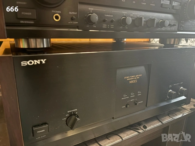 Sony TA-E80ES+ TA-80N, снимка 5 - Ресийвъри, усилватели, смесителни пултове - 53600883