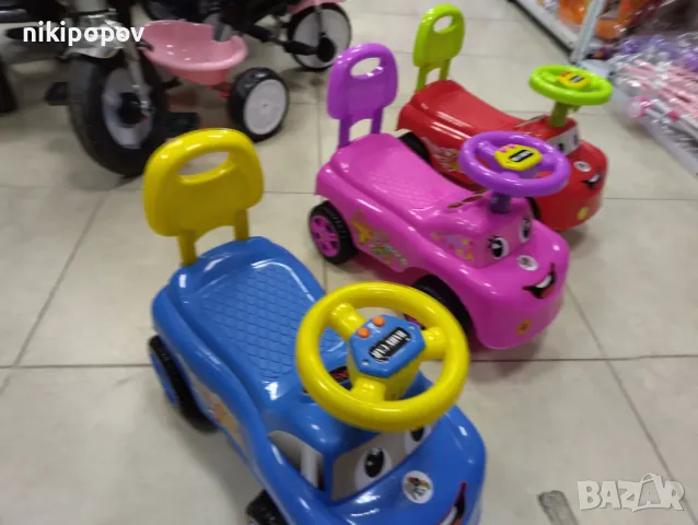 Moni Toys Кола за бутане KEEP RIDING, снимка 1 - Коли, камиони, мотори, писти - 47876800