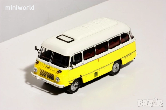 Robur LO 3000 автобус - мащаб 1:43 на IST моделът е нов в PVC дисплей-кейс, снимка 5 - Колекции - 53779743