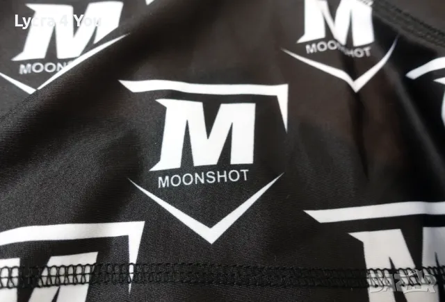Moonshot M/L мъжки лъскави боксерки в черно с бяла щампа, снимка 8 - Бельо - 49250622