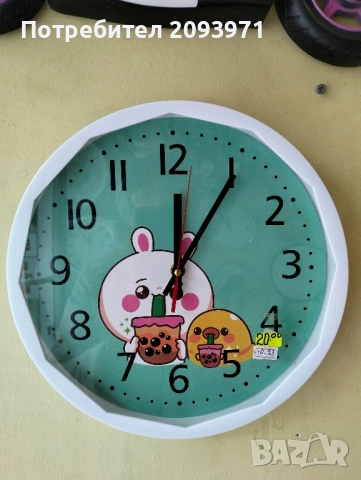 Детски стенен часовник