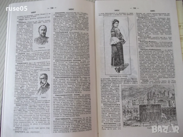 Книга "Българска енциклопедия-А-К-Н.Данчов/И.Данчов"-800стр, снимка 9 - Енциклопедии, справочници - 54168252