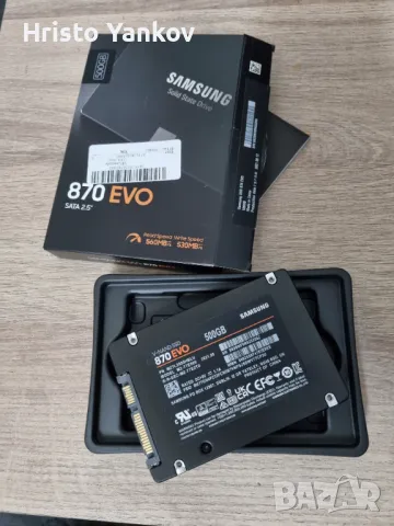 Памет Solid State Drive (SSD) Samsung 870 EVO, 500GB, 2.5", SATA III, снимка 2 - Твърди дискове - 48634404