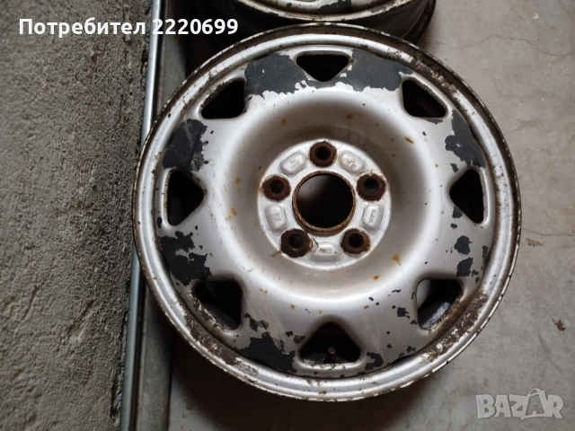 Оригинални железни джанти за хонда CR-V и Accord 15", 5 x 114.3 mm, 6JJ x 15, 64.1mm, ET-50., снимка 7 - Гуми и джанти - 51713918