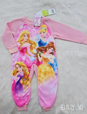 Детска пижама гащеризон Принцеси 18-24 месеца НОВА, снимка 8 - Бебешки пижами - 52329960
