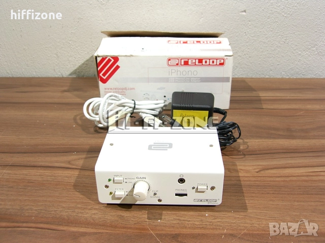  Предусилвател Reloop iphono , снимка 3 - Грамофони - 52973981