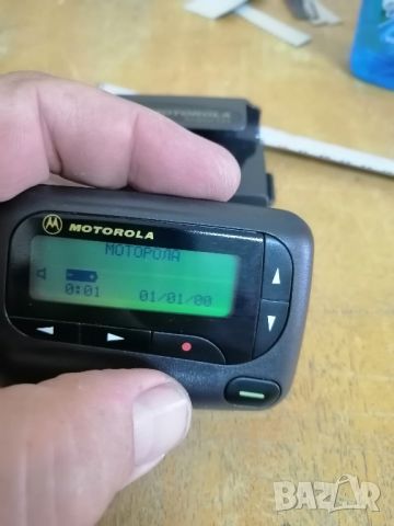 Ретро, пейджър MOTOROLA Scriptor LX4, снимка 5 - Друга електроника - 46578157