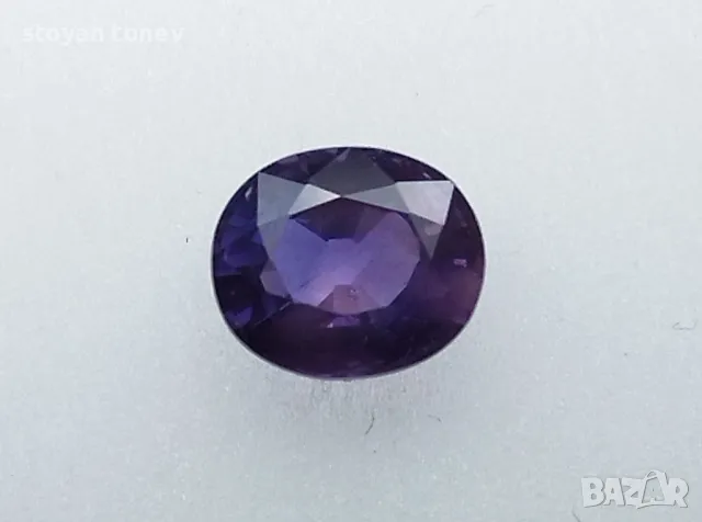 Сапфир с променящ се цвят и VS чистота - 1.03кт.! Сертифициран! Нов!, снимка 7 - Други - 50136185