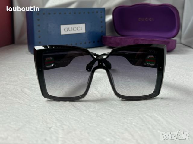 GUCCI 2024 с лого дамски слънчеви очила УВ 400 , снимка 4 - Слънчеви и диоптрични очила - 45169196