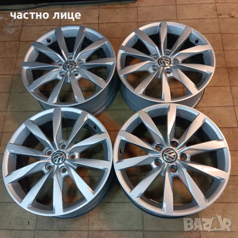 VW Golf 7 джанти  ОРИГИНАЛНИ 17 цола, снимка 10 - Гуми и джанти - 49291327