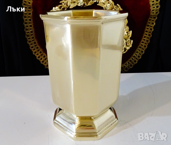 Масивна ваза от месинг Collini,820 гр. 