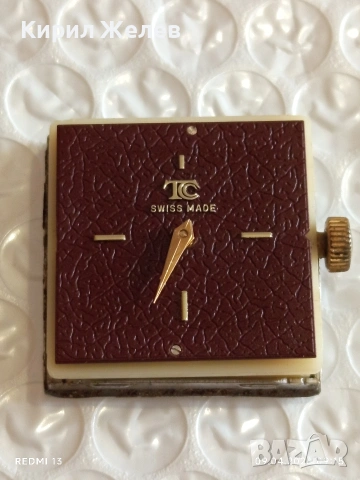 Два стари механизми с циферблат SWISS MADE за части КОЛЕКЦИЯ 42515, снимка 4 - Антикварни и старинни предмети - 54142617