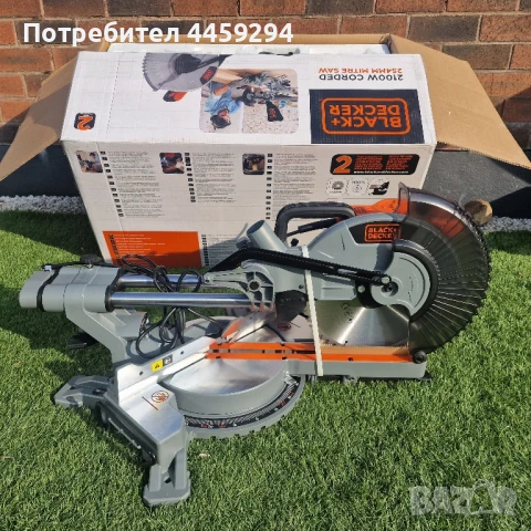 Black+Decker 2100W #Настолен Трион за Ъглови Разрези #Потапящ циркуляр #пендула, снимка 1