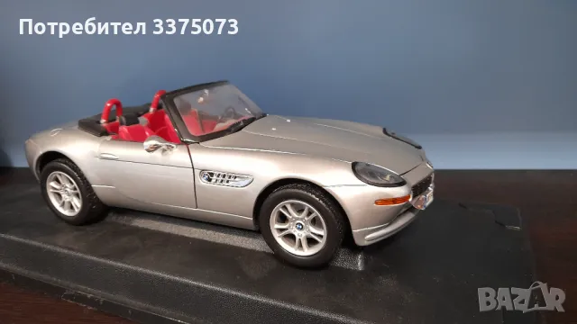 BMW Z8 1:18 Motor Max , снимка 2 - Колекции - 47226651