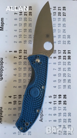 Продавам сгъваем  нож Спайдерко / Spyderco tenacious , снимка 2 - Ножове - 53836480