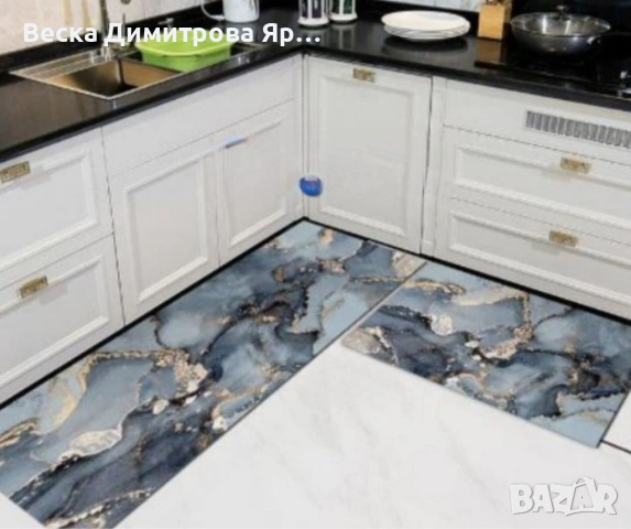 Комплект водоустойчиви постелки за кухня, различни цветове, снимка 7 - Други стоки за дома - 53670303