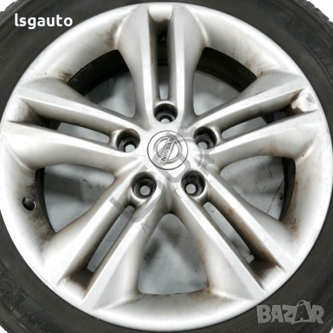 Алуминиеви джанти 5x114.3 с гуми R17 Nissan Juke I 2010-2019 ID:150249, снимка 4 - Гуми и джанти - 51655490