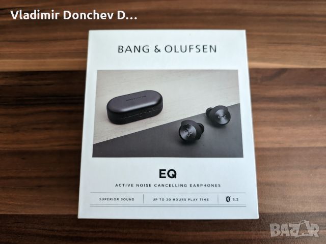 Безжични слушалки Bang & Olufsen Beoplay EQ - като нови, снимка 1 - Безжични слушалки - 46200387