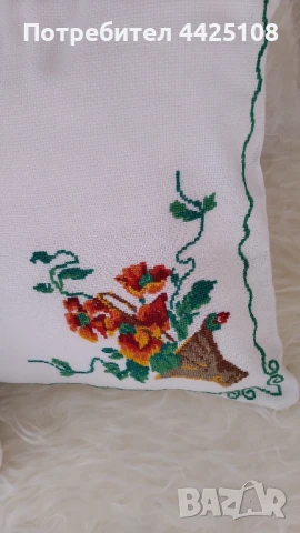 Декоративни винтидж възглавници , снимка 4 - Декорация за дома - 51236068