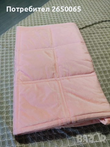 Розов калъф за табла за спалня 150/70, снимка 5 - Спално бельо - 52611951