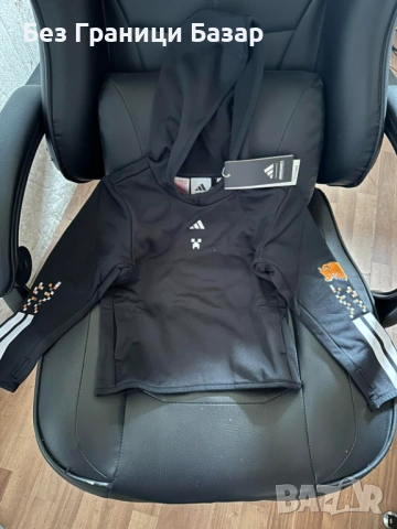 Нов детски Спортен суитшърт Adidas Minecraft с качулка Адидас спортно худи за фенове