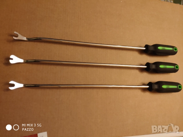 JBM TOOLS 3 БРОЯ Kъcи или Дълги Kачествени ИНСТРУМЕНТИ ЗА МАХАНЕ НА ПЛАСТМАСОВИ ЕЛЕМЕНТИ, снимка 7 - Други инструменти - 52929546