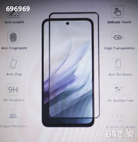  GlassXiaomi Redmi 15  Xiaomi Redmi 15 5G Full Cover Glue 9H , снимка 2 - Фолия, протектори - 53083738